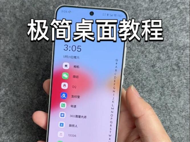 极简桌面怎么设置始终