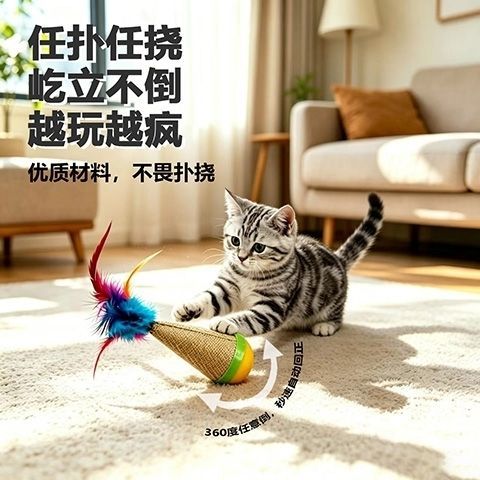 猫咪陪玩