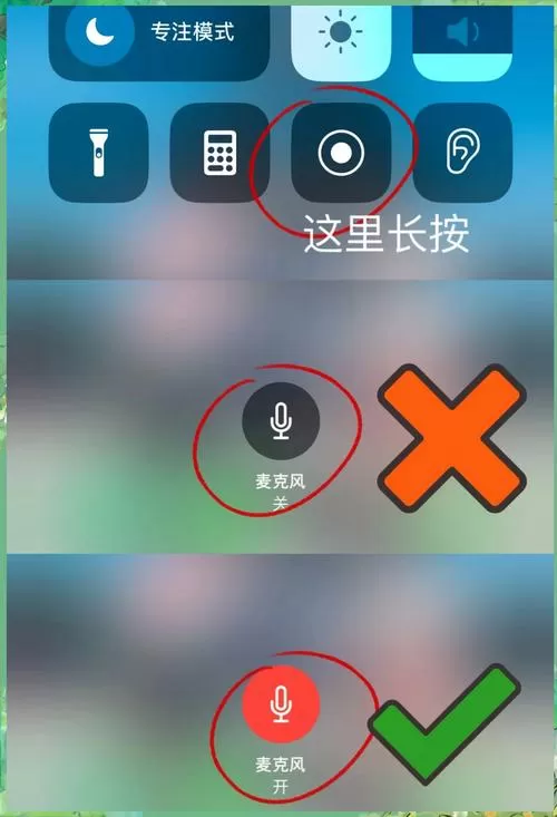 苹果录视频没声音